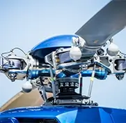 Helicopter Rotor Blades Drive Mechanisms and Components